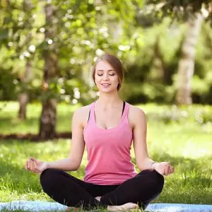 Adani Samsara Ivana Floors Amenities - Meditation Zone