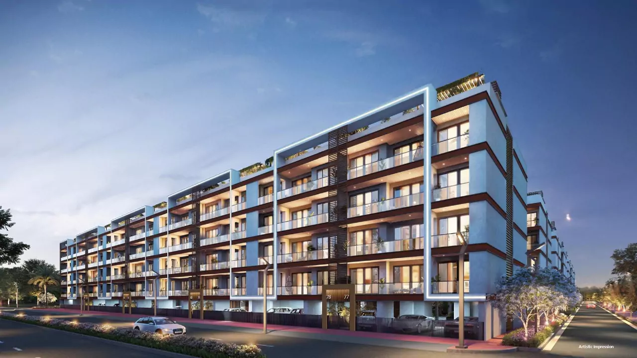 Adani Samsara Ivana Floors - Modern gated residential Floor Images