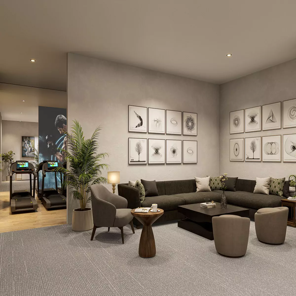 Adani Samsara Ivana Floors Residential Floor street view